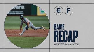 Tigers vs Pirates Game Highlights 26 MLB Highlights
