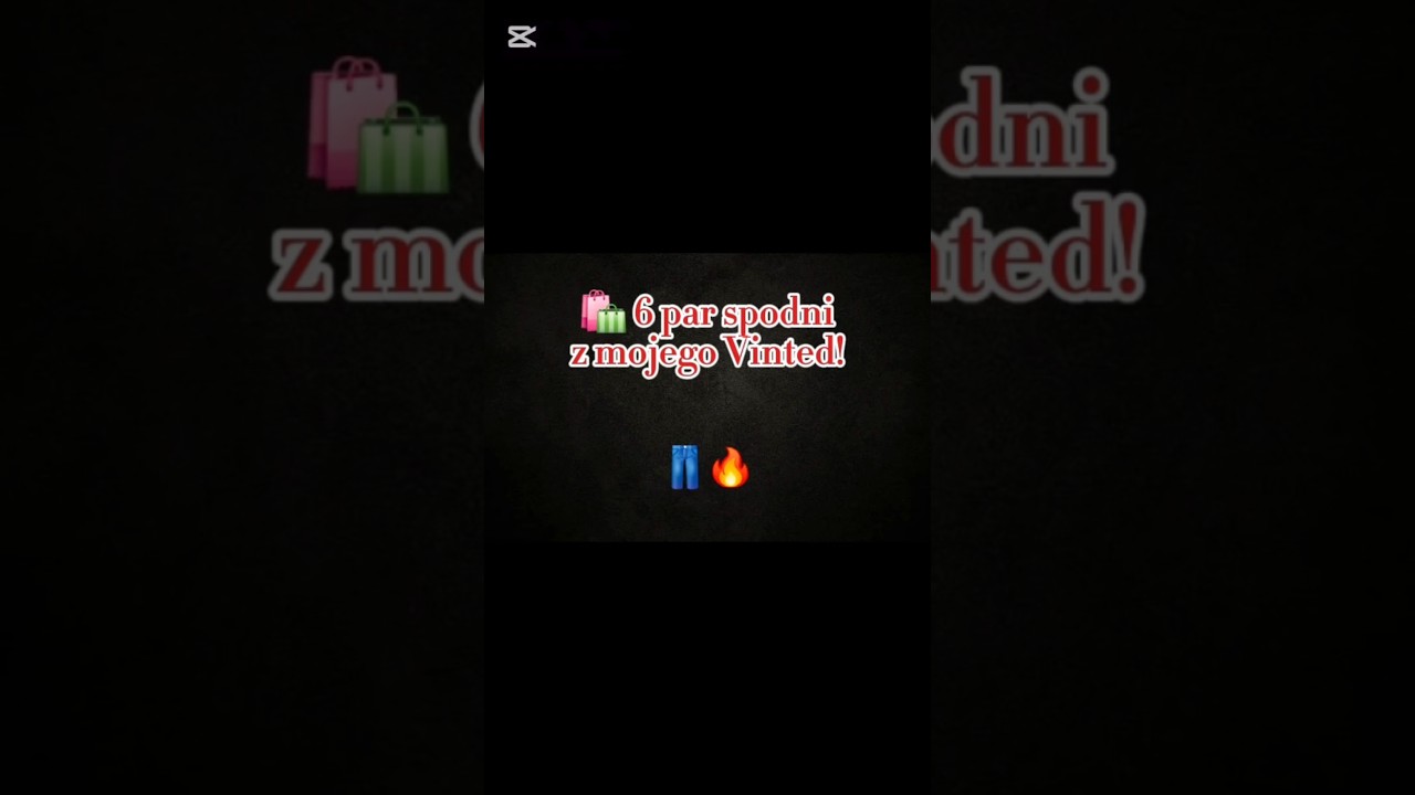 6 par spodni z mojego Vinted! 