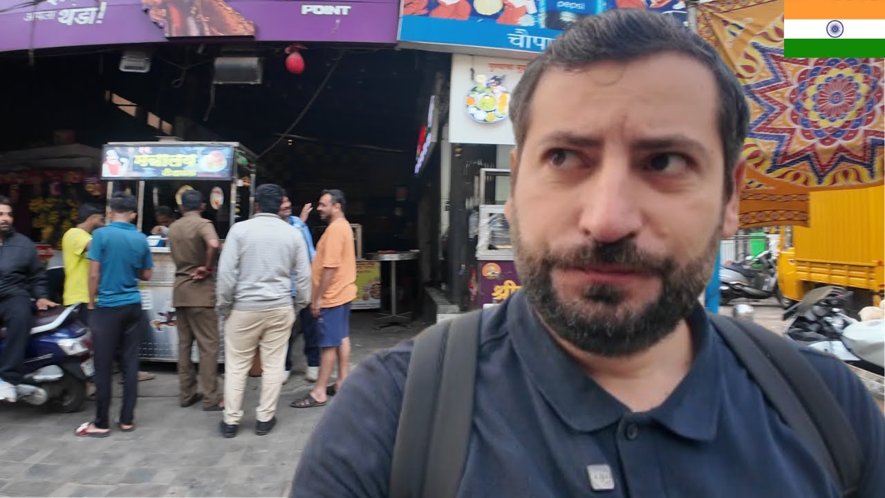 В поисках лучшего завтрака в Пуне, Индия.