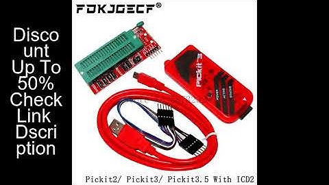 PICKit2 PICKIT3 PICKit3.5 Programmer + PIC ICD2 PICKit 2 PICKIT 3 PICKIT 3.5 Programming Adapter Uni