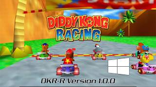 Diddy Kong Racing Recomp DKR-R Version 1.0.0.Great Release with lots of Improvement over Original. @Davestubetorials