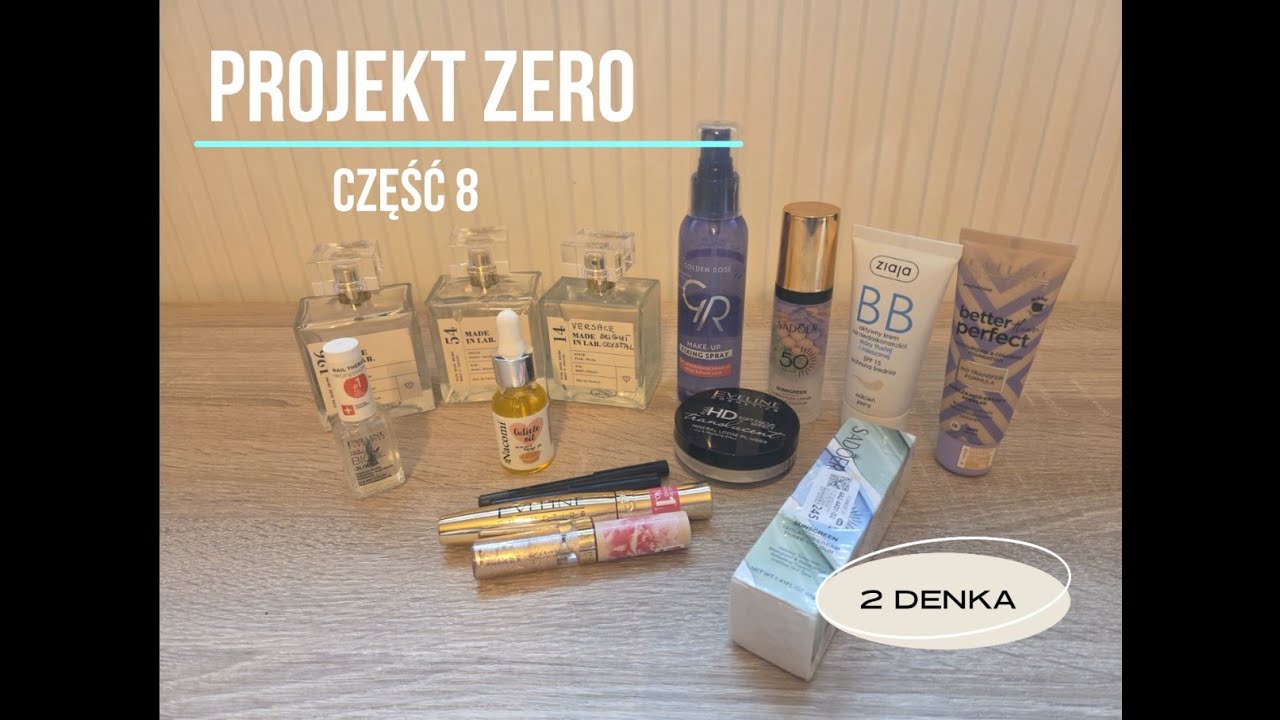 🧺 Projekt zero - odc. 8.2025 🧺 2 produkty zdenkowane