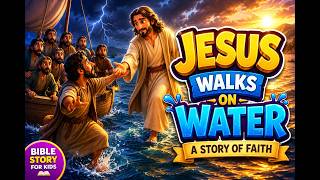Jesus Walked on Water | A Powerful Bible Story of Faith and Miracles