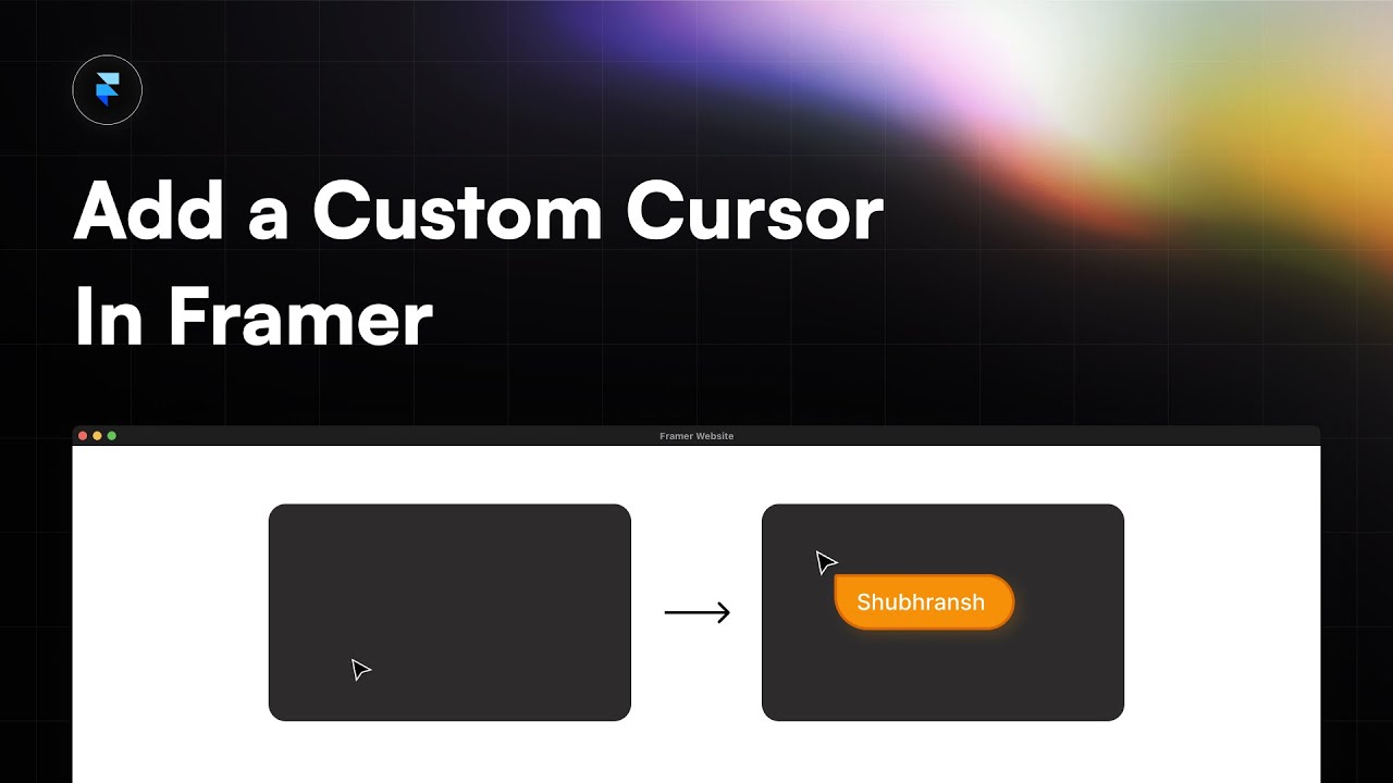 Framer Updates: Custom Cursors