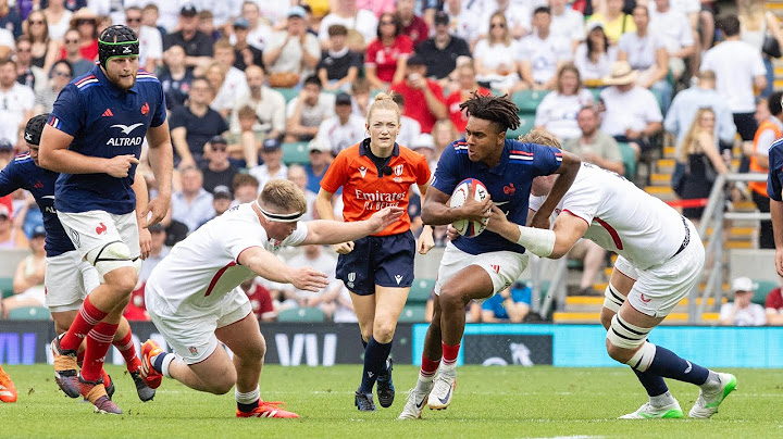 FRANCE A : Le résumé complet du match contre Angleterre XV