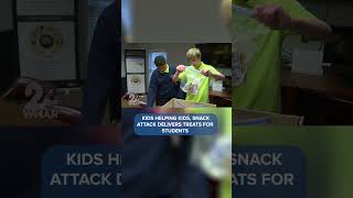 Kids helping kids, Snack Attack delivers after-school treats for students  #baltimore #students