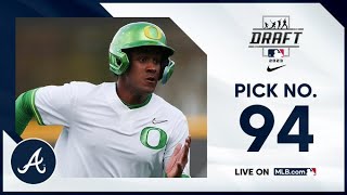 Atlanta Braves Select Sabin Ceballos with the 94th Pick of the 2023 MLB Draft!