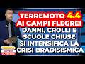 Terremoto ai Campi Flegrei: danni, crolli e scuole chiuse. Si intensifica la crisi bradisismica