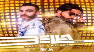 Bella Remix-Maluma Wolfline-letra