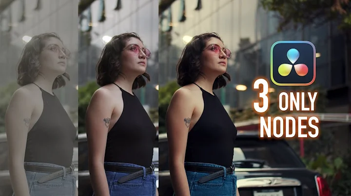 Davinci Resolve Color Grading Tutorial - ONLY 3 Nodes! Simple & Effective