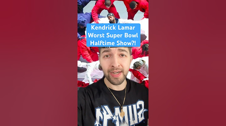 Kendrick Lamar's Controversial Super Bowl Halftime Show!
