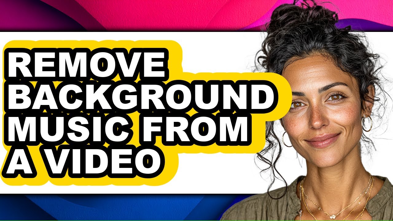 How to Remove Background Music from a Video (full Guide)