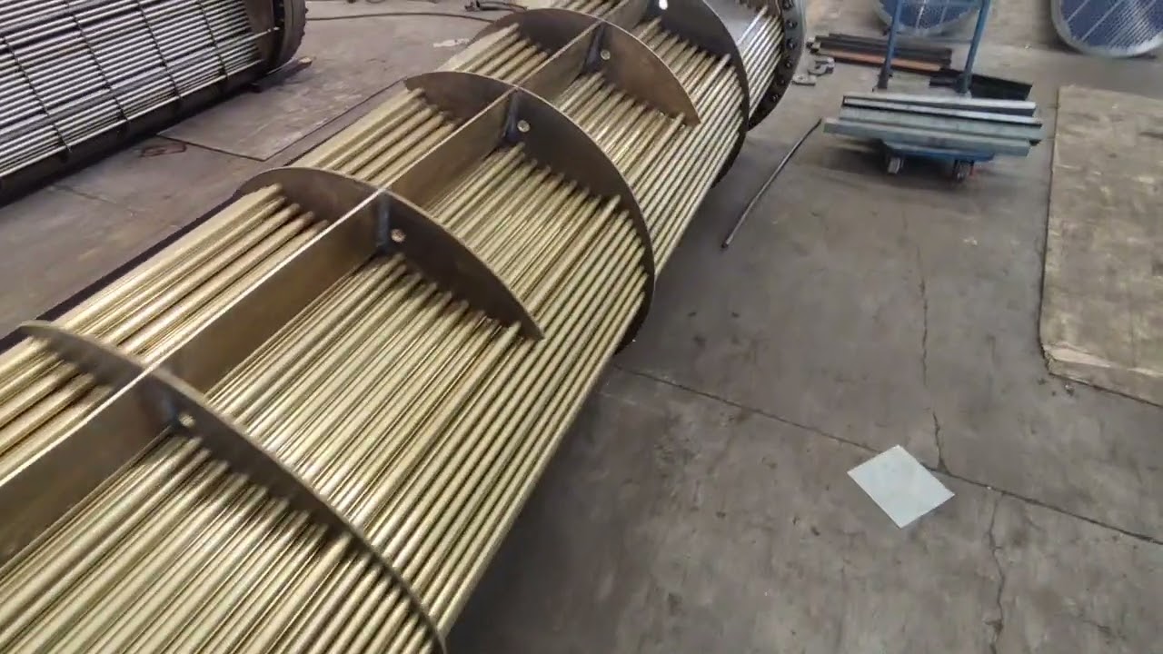 YUHONG GROUP ASME SB111 UNS C71500 Copper Nickel Tube bundle