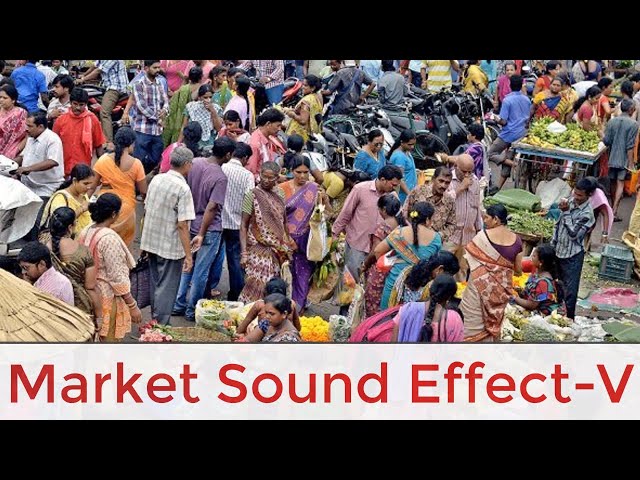 Market Ambience 5|Street|Bazaar|City|Village|Exterior|Think Sound Effects class=