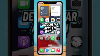 Como DESOCULTAR Una APP en iPhone - Encontrar Aplicaciones Ocultas #iphone #cómo #tutoriales #app