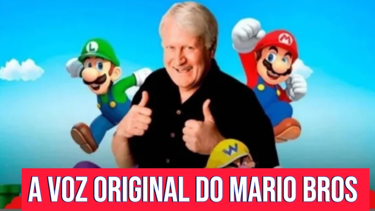 A INCRÍVEL VOZ ORIGINAL DO MARIO BROS - YouTube
