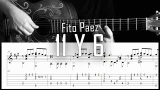 11 y 6 (Fito Páez) - Fingerstyle guitar - Arreglo solista con partitura y tablatura