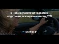 Наказание для водителей, оставивших место ДТП