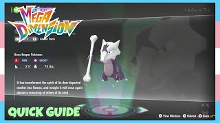 Where To Catch Alolan Marowak In Pokemon Legends Za mega Dimension  Location Quick Guide