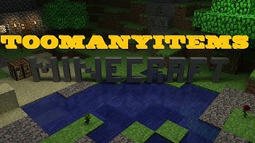 Minecraft mods | downlod toomanyitems