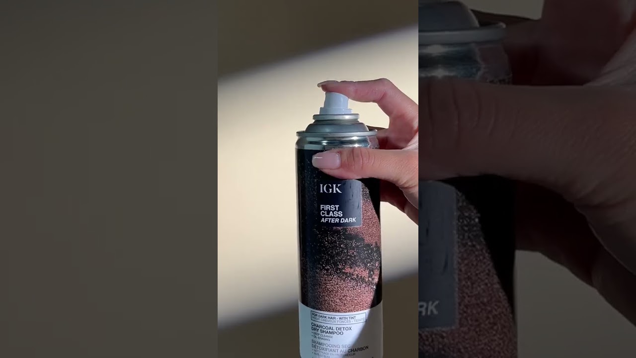 IGK First Class After Dark Tinted Dry Shampoo!