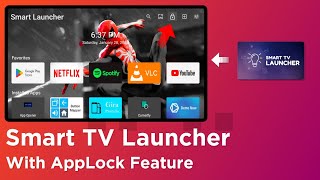 Smart TV Launcher With AppLock Features 2023 screenshot 3