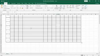 Create Your Own DB (Distribution Board) Load Panel Schedule Template Using Excel Sheet (Part 1)