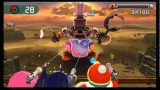 Kirbys Return to Dream Land - Scope Shot w/ 3 players
