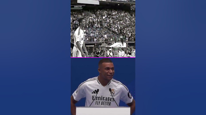 'UM, DOIS, TRÊS... HALA MADRID!' 🔥 Mbappé imitou Cristiano Ronaldo na apresentação do Real #shorts