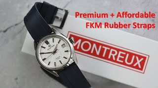 Affordable &amp; Premium FKM Watch Strap From MONTREUX (Full Review)