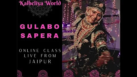 Kalbeliya Folk Dance with Christine Andrews