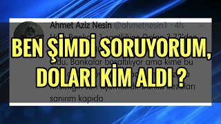 Halkbankın Içi Mi Boşaltılıyor? Ben Şimdi Soruyorum, Doları Kim Aldı? Efgan Ala, Ahmet Aziz Nesin