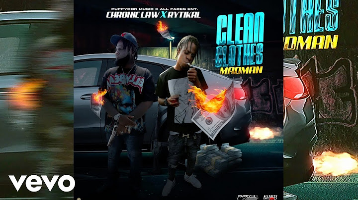 Rytikal, Chronic Law - Clean Clothes Madman (Official Audio)