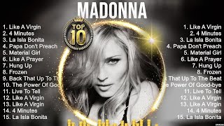 Madonna Greatest Hits ~ Best Songs Music Hits Collection Top 10 Pop Artists of All Time