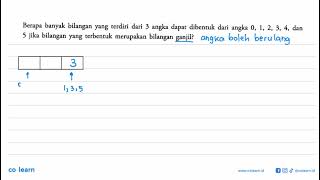 How many 3-digit numbers can be formed from the digits 0,1,2,3,4, and 5 if...