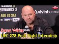 UFC 278: Dana White Wants The Edwards-Usman Trilogy In The UK, Gets Mysterious Phone Call