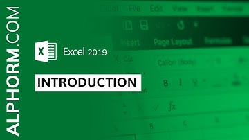 Formation Excel 2019 :Concevoir un Tableau de Bord Interactif : Introduction - Vidéo Tuto