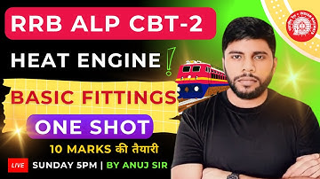 Heat Engine Basic Fitting in One Shot | RRB ALP CBT-2 | Complete Basic Fitting | By Anuj Sir