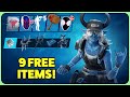 How to Earn NINE Free Rewards (FREE SKIN)