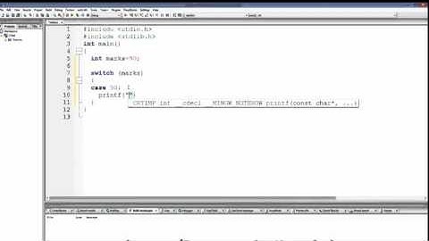 C Programming Tutorial 10: Switch Statement in C Programming