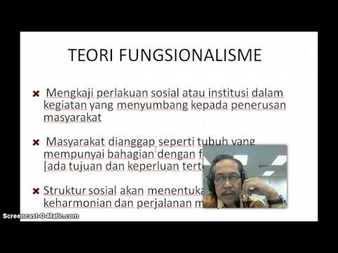 Video: Perbezaan Antara Fungsionalisme Dan Teori Konflik