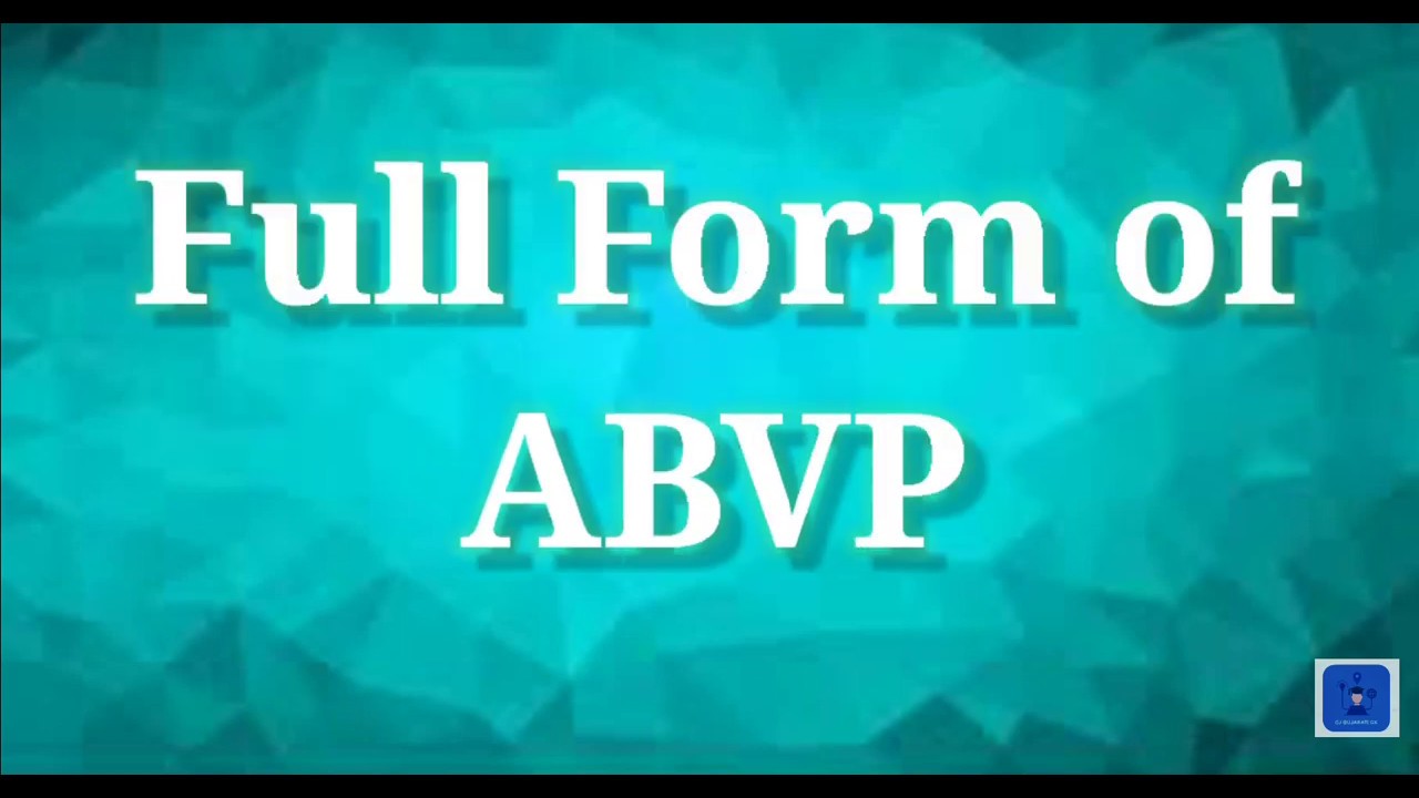 Full Form of ABVP - YouTube