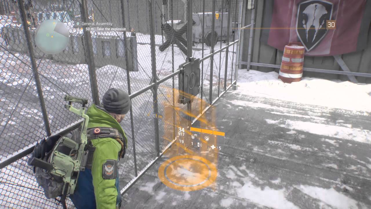 Tom Clancy's The Division - Simple Wall Breach Glitch (Mobile Cover + Ballistic shield method)