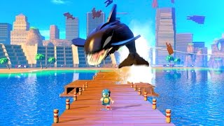 Sonic The Hedgehog All Cut Scenes & Boss Fights LEGO Dimensions 4k UHD 2160p