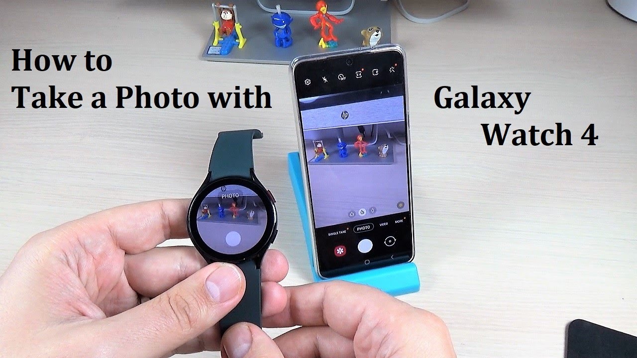 Bemærk Jakke Eller enten How to Take a Photo with Galaxy Watch 4 - As a Camera Remote ! - YouTube