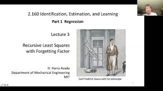 Lecture 3: Recursive Least Squares with Forgetting Factor
