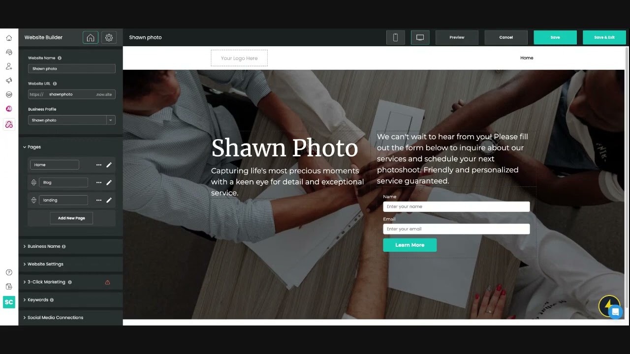 Revolutionize Your Business with AI-Powered Website Builder & Sales Funnel Creator