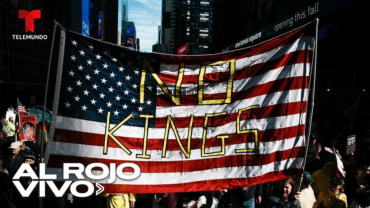 Miles protestan contra Trump en todo el país en el 'No Kings Day' | Al ...