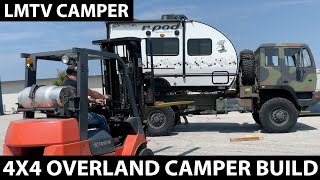 building 4x4 lmtv r-pod overland camper