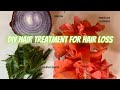 My DIY Hair Treatment For Hair Loss | Natural Hair